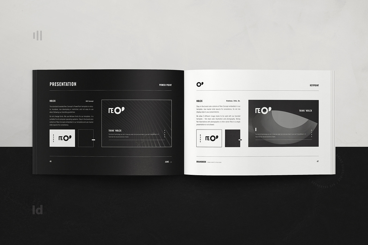 NEO | Brand Guidelines, a Brochure Template by Studio Bons (Photo 28 of 35)