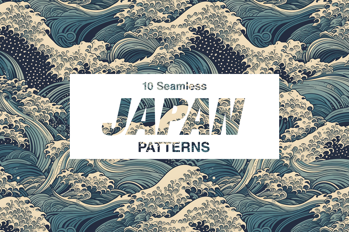 10 Japan Patterns, a Pattern Graphic by Motifs (Photo 6 of 11)