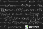 Ribbon Banners Set 5 Procreate Brush, a Brush Add-On by Disasterology Ink (Thumbnail 5 of 10)
