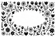 Simple Botanical Doodle Pack, an Illustration by Gfx_Store (Thumbnail 4 of 10)