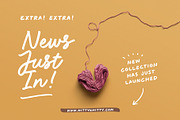 CuteDrop handwritten font duo & more, a Handwritten Font by Minna Kaario (Thumbnail 5 of 14)