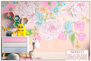 Fresco collection Soft Bloom, a Wallpaper Graphic by Natalia0307 (Thumbnail 6 of 16)
