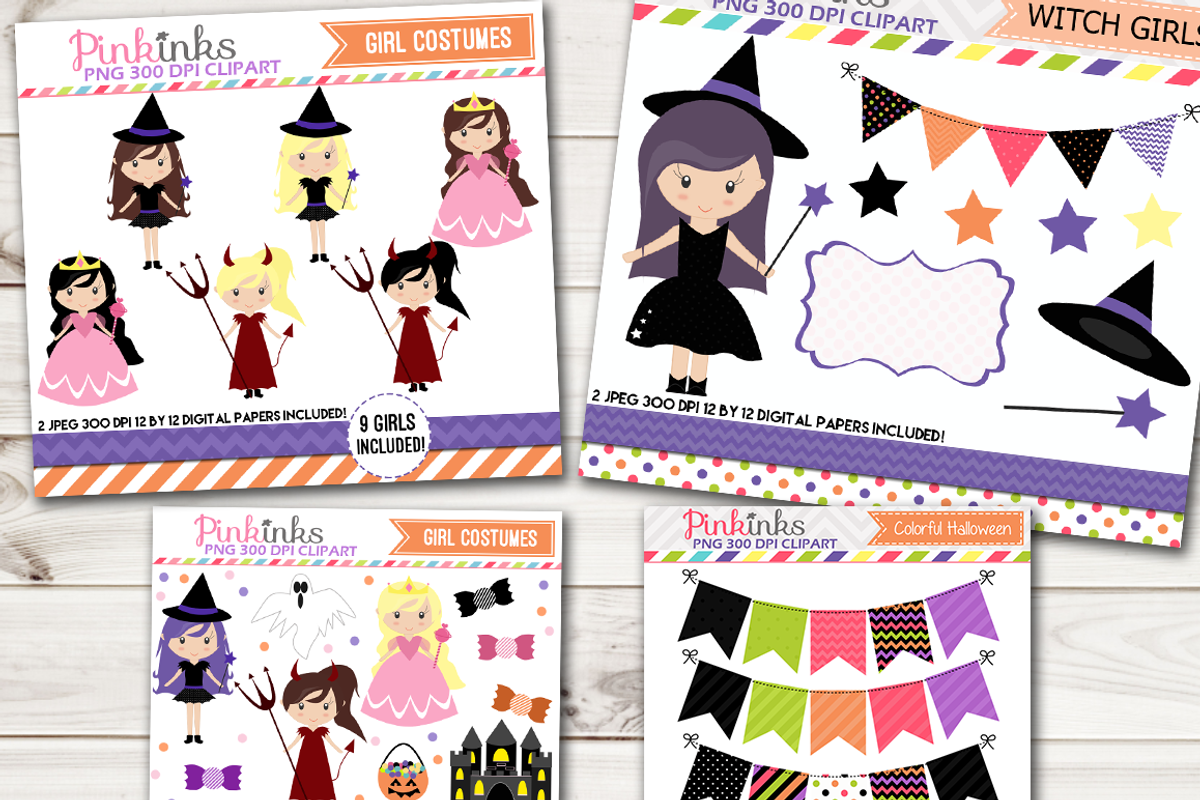 98% OFF clipart bundle pack, a Texture Illustration by Pinkinks (Photo 13 of 13)