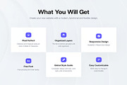 Metafi SaaS Website Template UI Kit, an UI Kit Template by Lumina_ui_ux202 (Thumbnail 2 of 7)