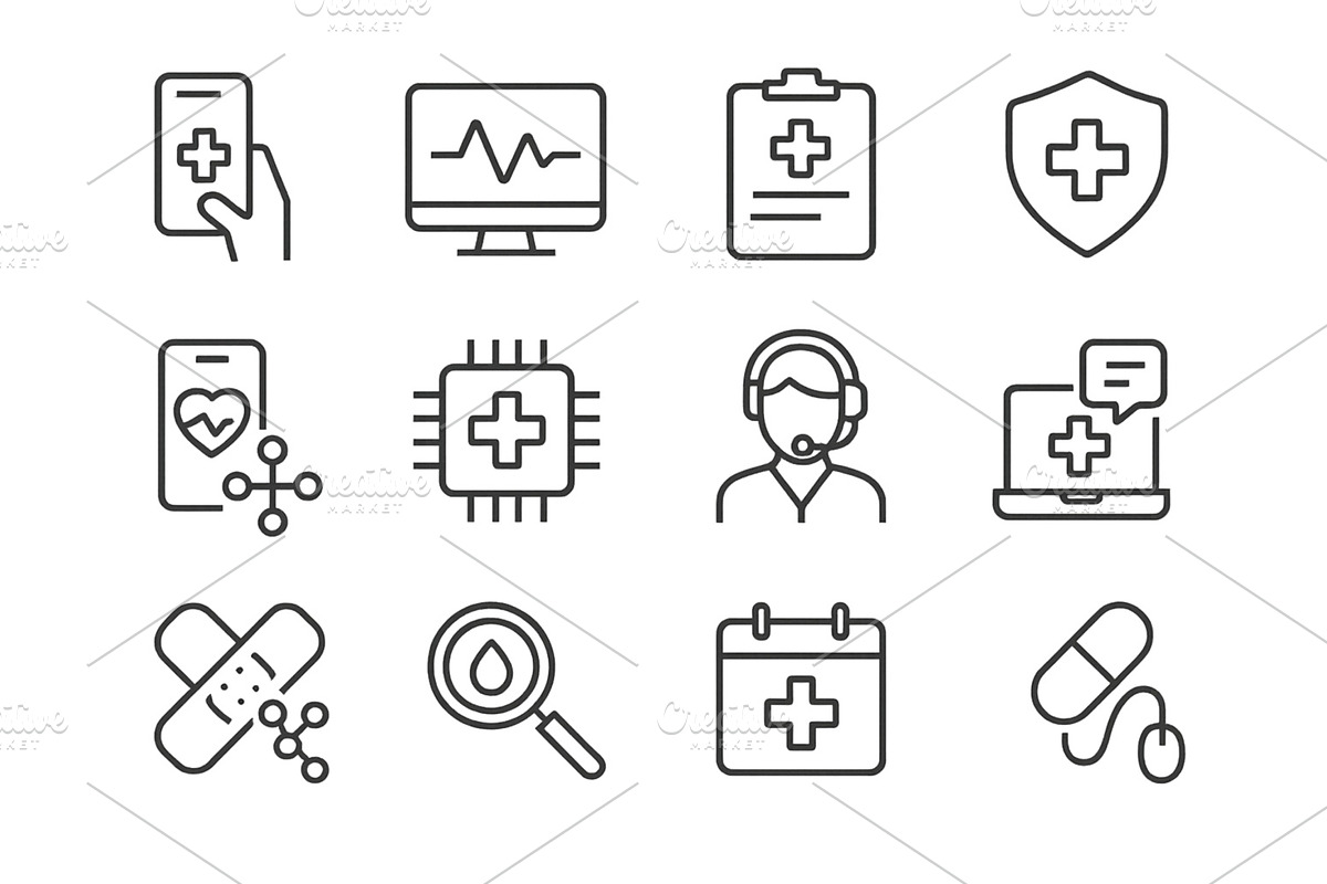 Collection of vector illustrations, an Object Illustration by ZinetroN