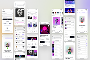 NFT app, an UI Kit Template by Julia Shagofferova (Thumbnail 4 of 7)