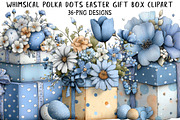Whimsical Polka Dots Easter Gift Box, an Illustration by Daily.Designs (Thumbnail 1 of 8)