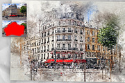 SplatterWatercolor2 Photoshop Action, an Action Add-On by GorynArt (Thumbnail 2 of 27)