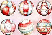 Whimsical Summer Beach Ball Clipart, an Illustration by SVGArt (Thumbnail 5 of 9)
