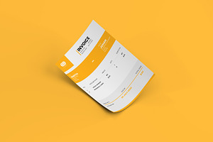 Minimal A4 Invoice Design