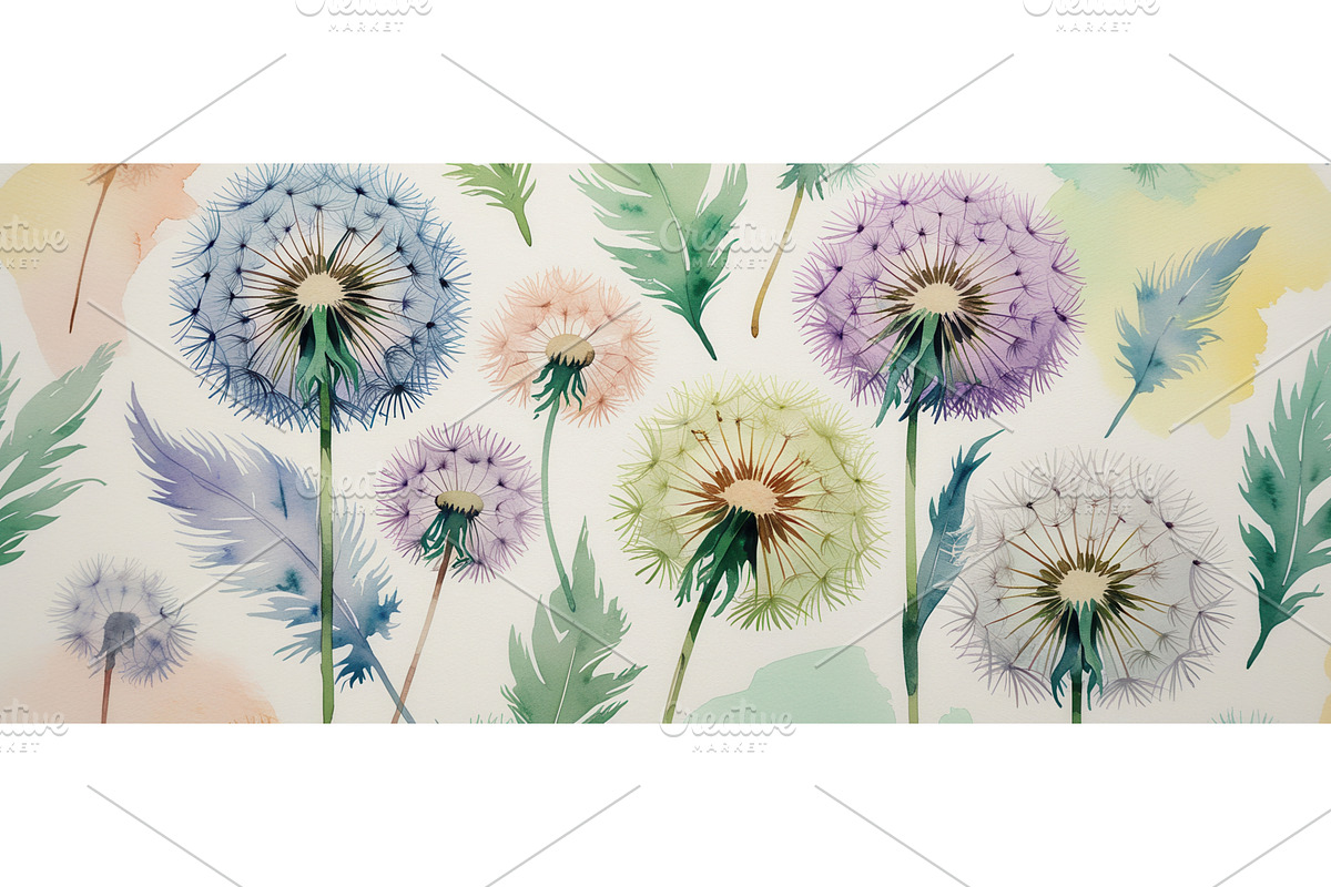 Watercolor illustration of colorful, an Illustration by tilialucida
