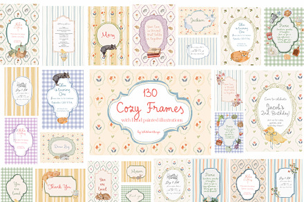 Whimsical Cottagecore Frames