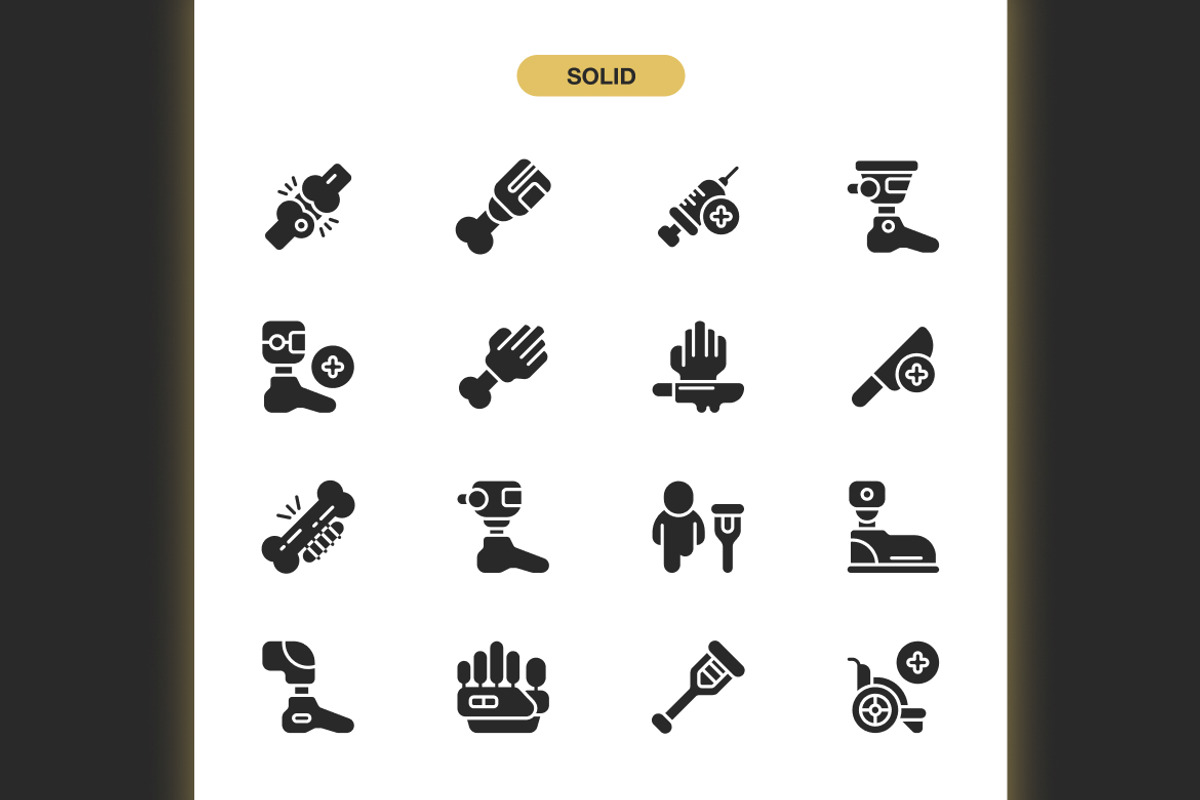 Amputee Icons, an Icon by Spacepixel Creative (Photo 3 of 3)