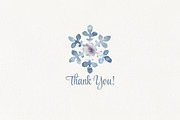 Winter Snowflakes Watercolor, a Seasonal Illustration by YarovaArt (Thumbnail 17 of 17)