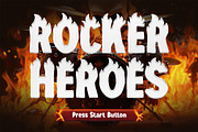 Firefolk - Bold Flame Display Font, a Font by Pekotype (Thumbnail 8 of 15)