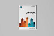 A4 Softcover Book Mockup - 10 views, a Books & Magazine Mockup by Illusiongraphic (Thumbnail 9 of 25)