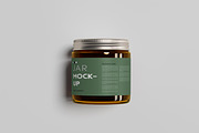 Glass Jar Mockups, a Cups & Container Mockup by graphic_keY (Thumbnail 6 of 9)