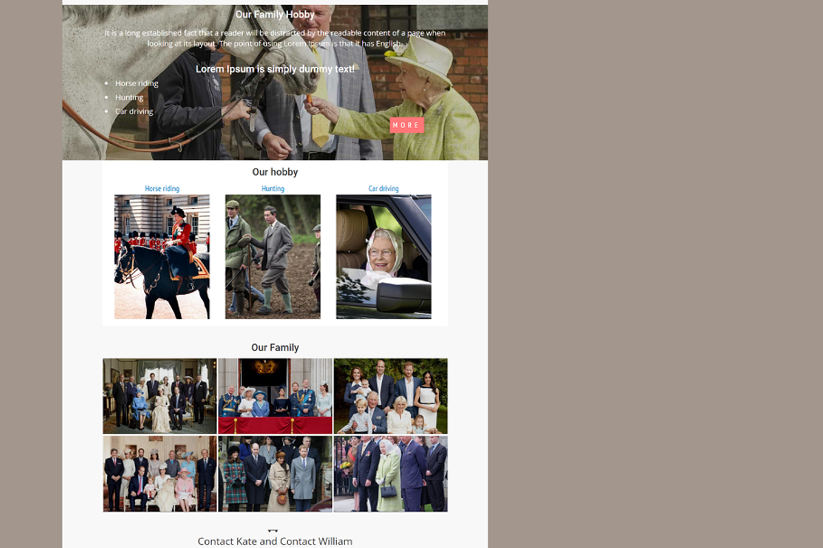 Love Story - Joomla Wedding Template, a HTML Template by Ordasoft (Photo 2 of 3)
