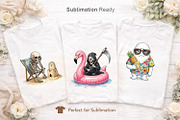 Sarcastic Tropical Goth Sublimation, an Illustration by Artnoy (Thumbnail 5 of 8)