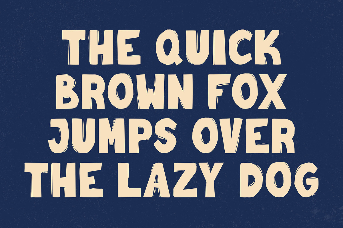 Lintrow - Linocut Style Typeface, a Sans Serif Font by Youthlabs Studio (Photo 2 of 15)