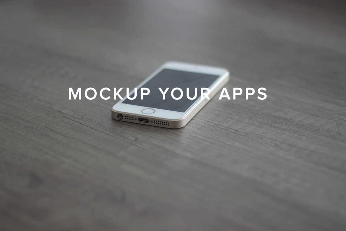 10 real photo Apple Mock ups, an iPhone Mockup by Mila Visuals (Photo 4 of 4)