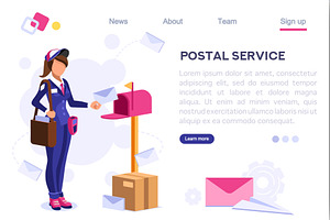 Delivery Air Shipping Person