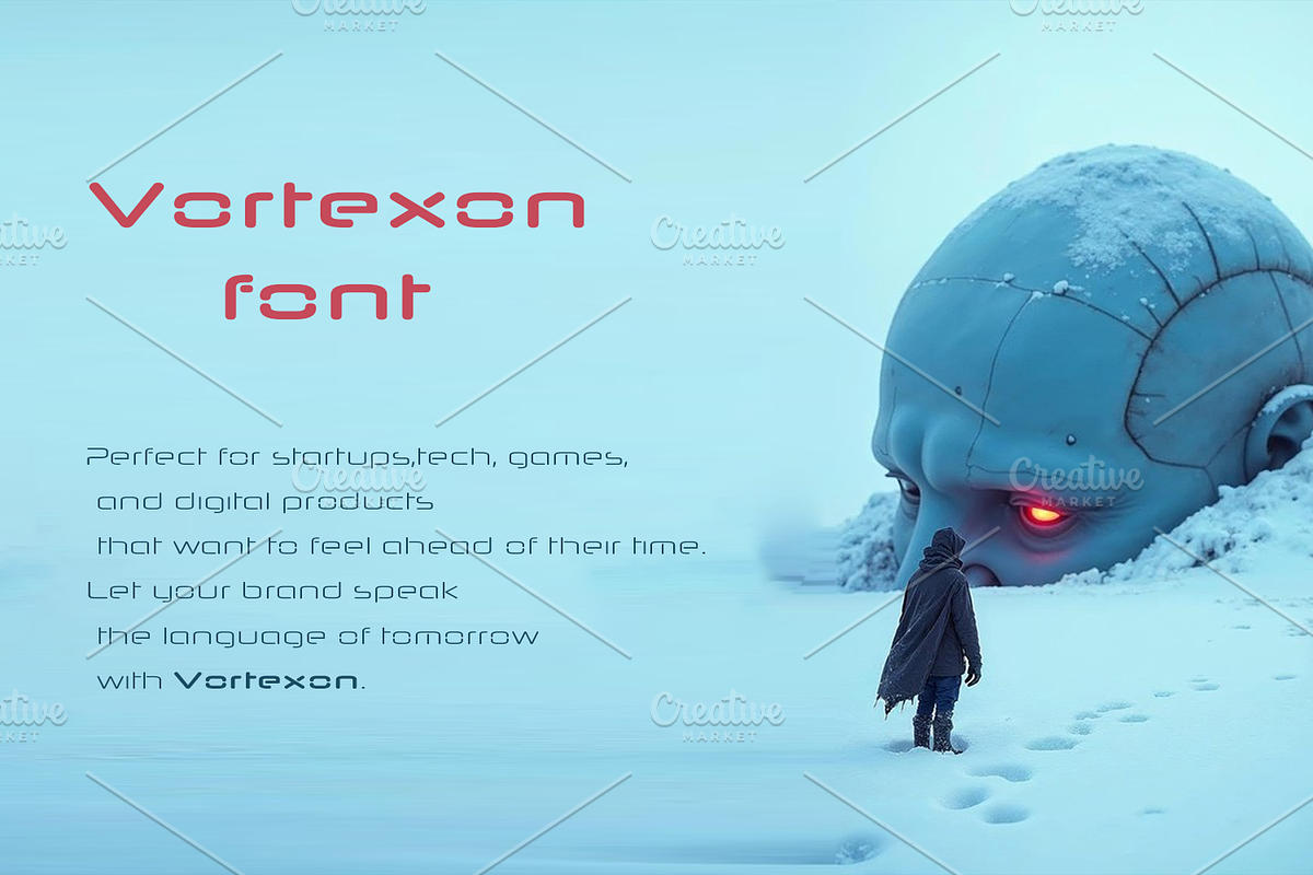 Vortexon font-Regular-066-25, a Font by canve (Photo 1 of 2)