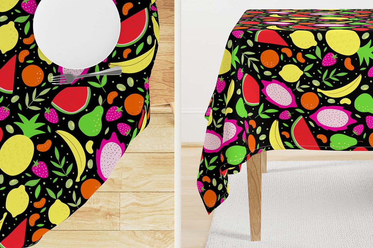 Tropical Fruit Seamless Pattern, a Pattern Graphic by Irina Ostapenko (Photo 2 of 5)