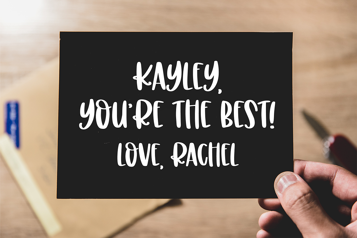 JOYFUL SPRING Brush Font Bundle, a Font by Blush Font Co. (Photo 6 of 14)