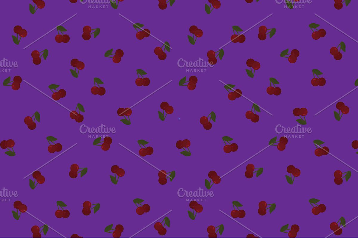 9 Seamless cherry pattern swatches, a Pattern Graphic by Salty Lunch (Photo 4 of 10)