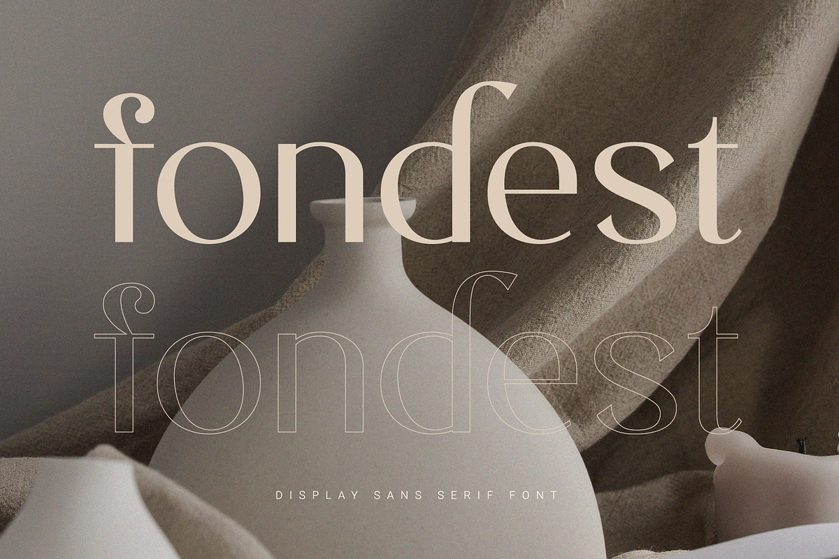 Fondest, a Sans Serif Font by Prioritype Co (Photo 1 of 10)