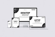 Multi Device Mockup Bundle Set, a Wearable Device Mockup by Rielismee (Thumbnail 4 of 5)