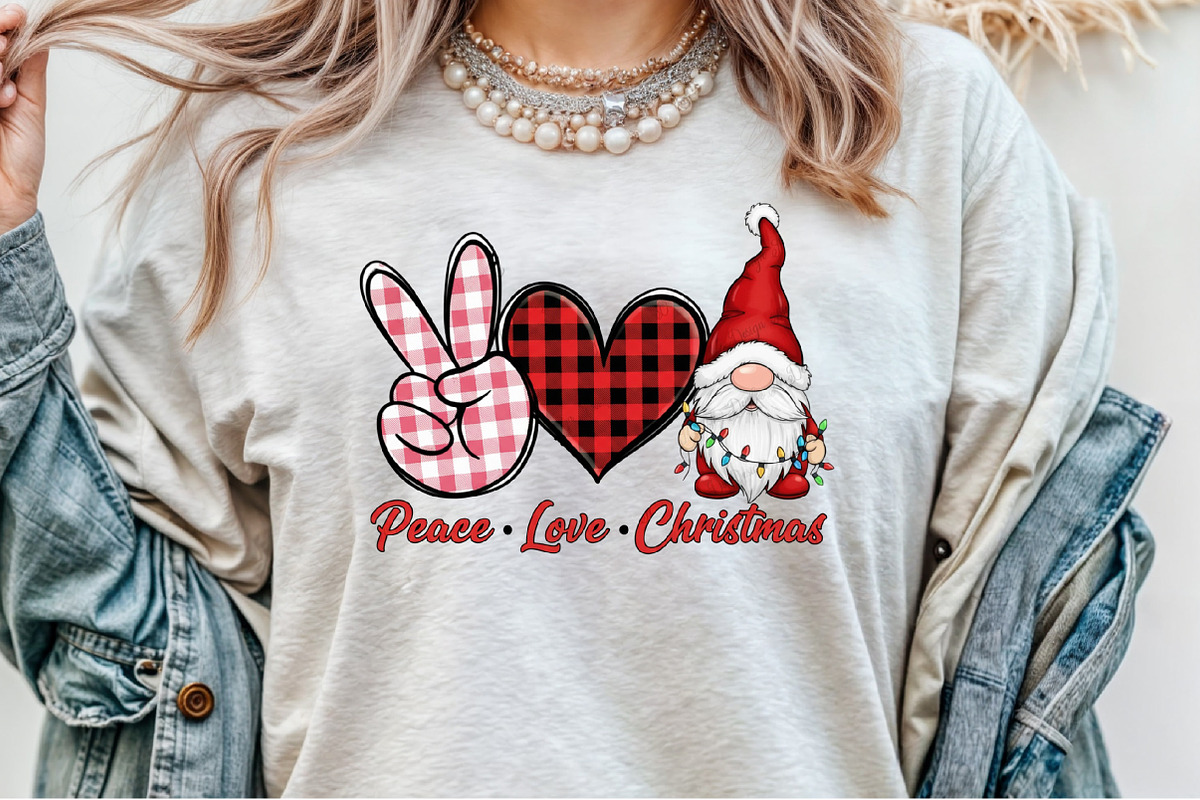 Peace Love Christmas PNG, an Illustration by Sublimation Artist (Photo 8 of 9)