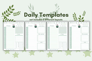 Daily Planner Templates