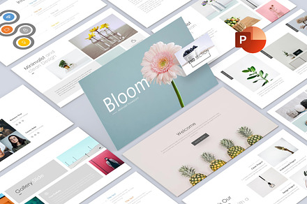 Minimalist Powerpoint Template, a Presentation Template by PaperMoon