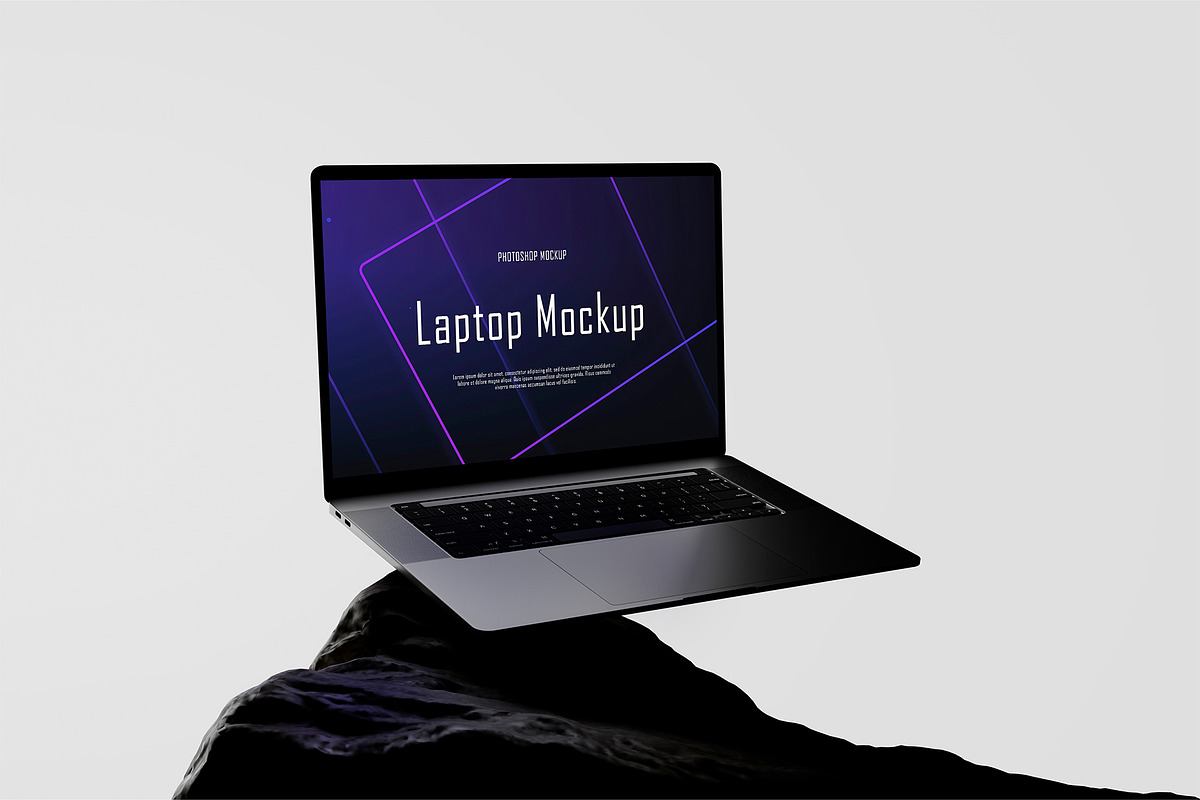 Laptop Mockup, a Mac Mockup by Farabion Studio (Photo 2 of 2)