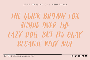 Story Tailing - Playful Script Fonts