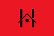 letter H Home Logo, a Branding & Logo Template by Salman Shop (Thumbnail 2 of 4)