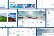 FlightIQ Flight Booking Dashboard UI, an UI Kit Template by Creative Perspective (Thumbnail 5 of 6)