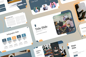 Education Business Presentation, a Presentation Template by Interpitch