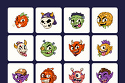 55 Ghost Characters Illustration, a Seasonal Illustration by Brickclay (Thumbnail 9 of 10)