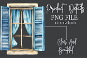 French Riviera Watercolor Clipart, an Illustration by Rose Art (Thumbnail 6 of 7)