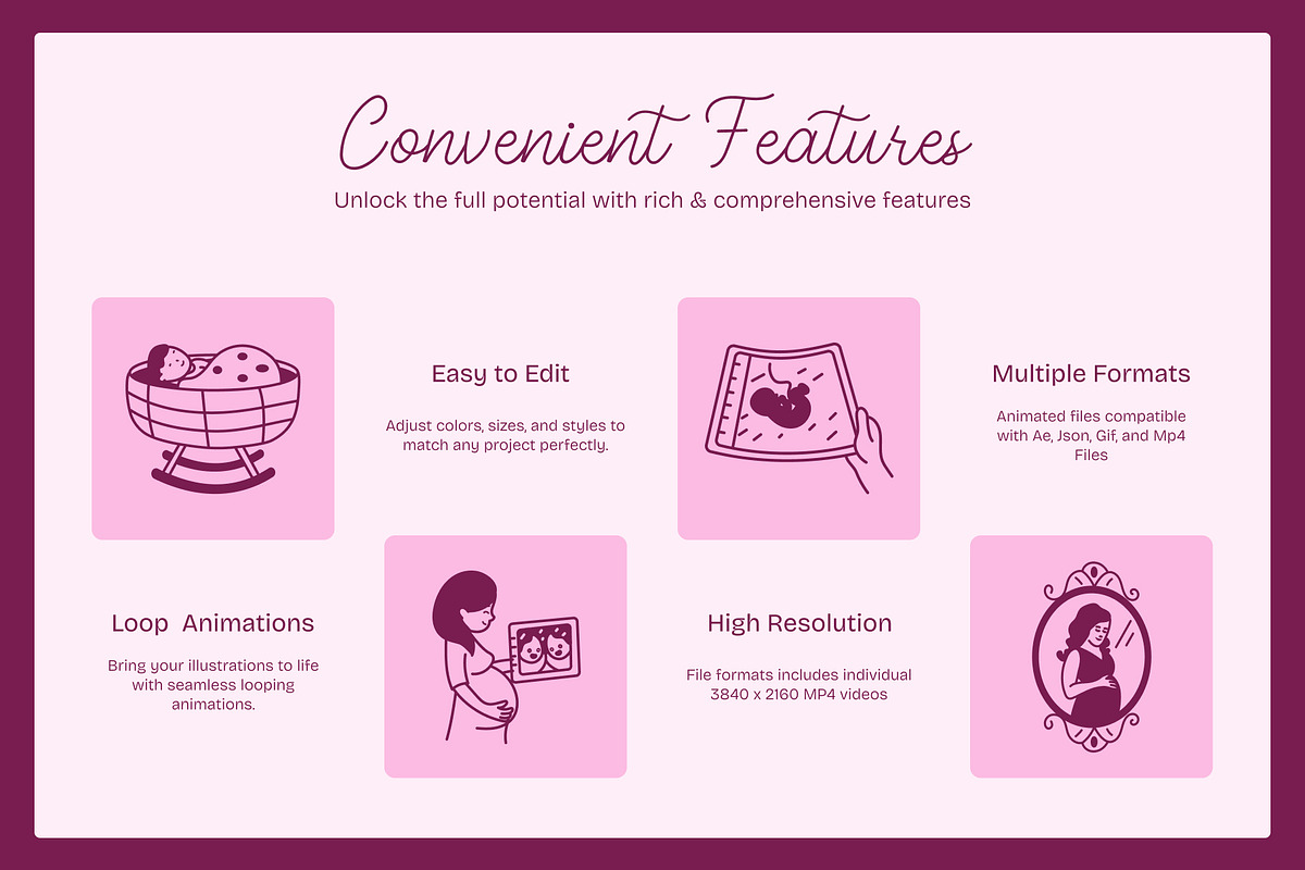 Animated Medical Obgyn Doodles, an Outline Icon by Vectors Market (Photo 2 of 4)