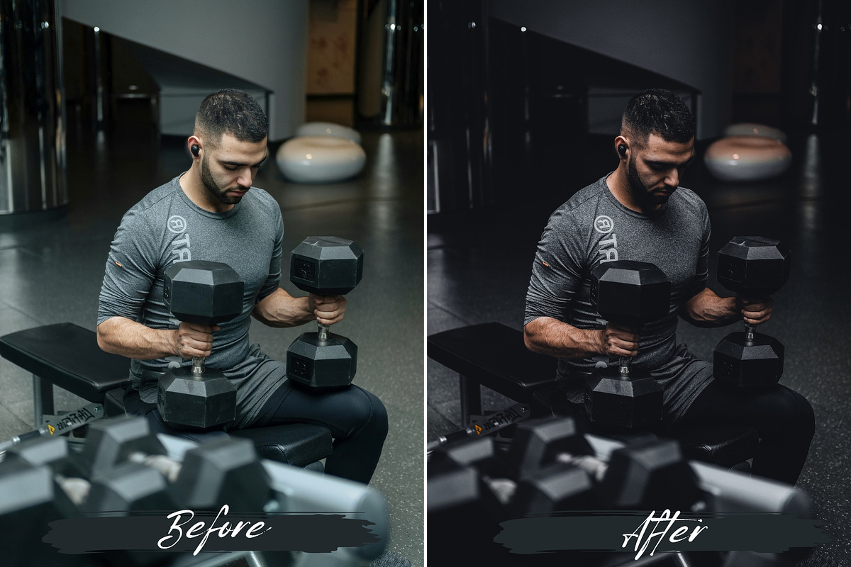 Gym & Fitness Lightroom Presets, a Preset Add-On by MEPRESETS (Photo 4 of 8)