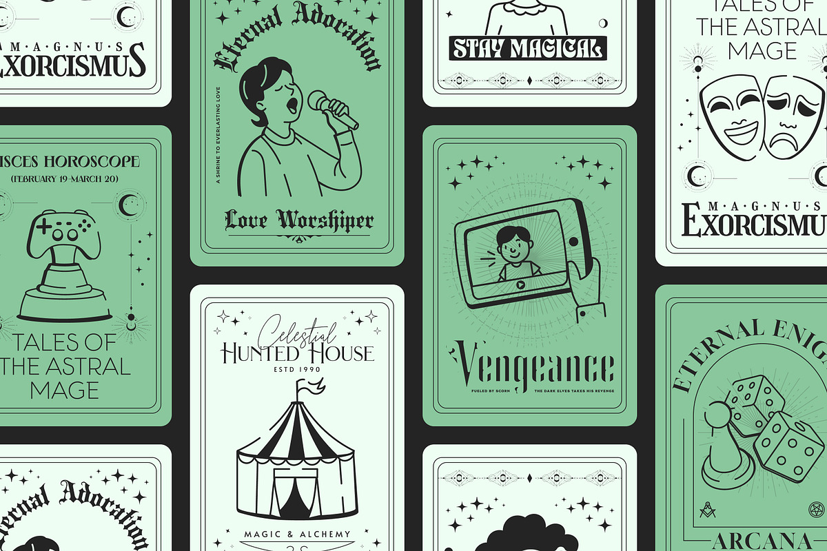 Entertainment Doodle Icon Set, an Outline Icon by Vectors Market (Photo 3 of 8)