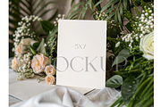 Elegant Floral Card Display, a Product Mockup by MockupWizard (Thumbnail 1 of 3)