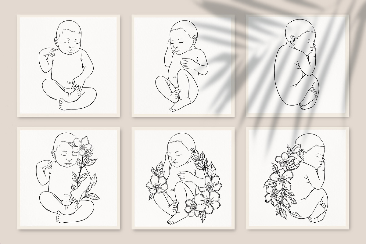 Women & flowers BUNDLE, a Graphic by heyXeni (Photo 24 of 68)