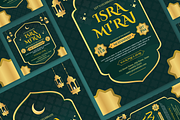 Isra Mi'raj Flyer Set, a Flyer Template by SquidPixey (Thumbnail 2 of 6)