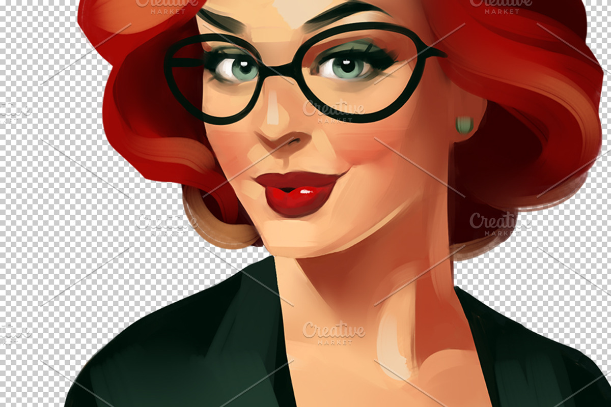 Business Pin-up girls, an Education Illustration by Ira Cvetnaya (Photo 8 of 8)