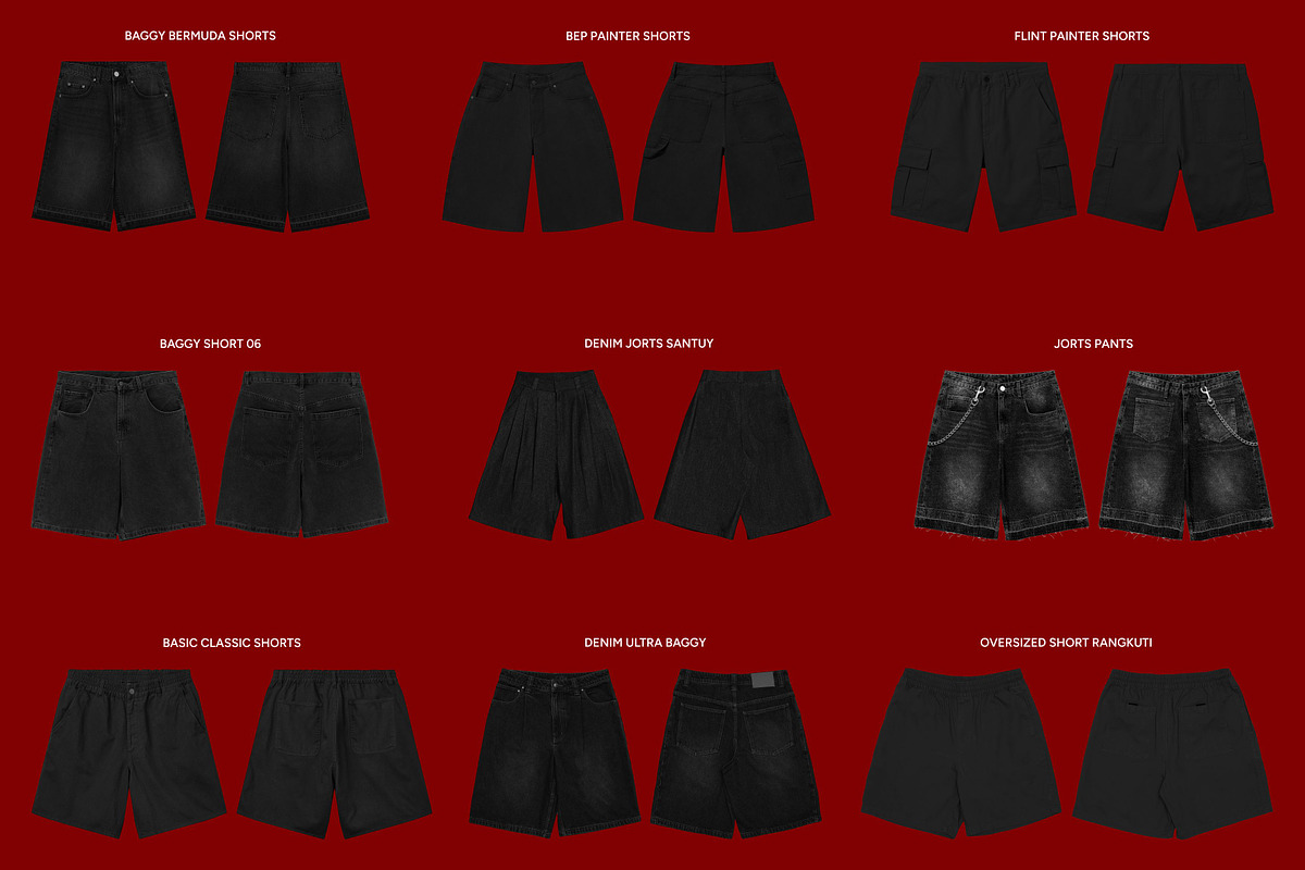 100 Realistic Clothing Mockup, a Merchandise Mockup by AtelierDuVow (Photo 9 of 16)